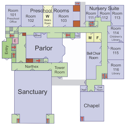 DGFUMC First Floor